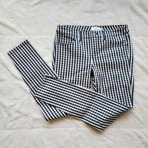 Vineyard Vines Low Rise Checkered Skinny Leg Pants